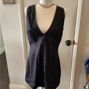 Reformation Black Sleeveless Dress NWOT